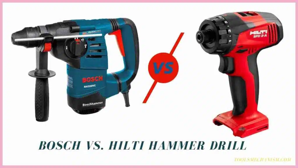 Bosch vs. Hilti Hammer Drill