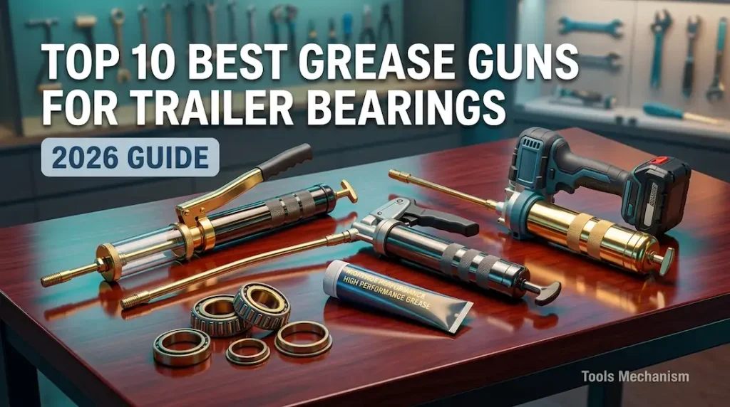 Best Grease Gun for Trailer Bearings. 2026 Guide