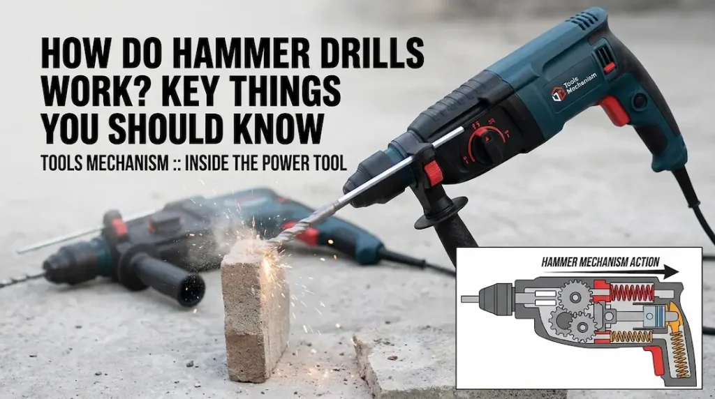 How Do Hammer Drills Work? Key Things You Should Know
