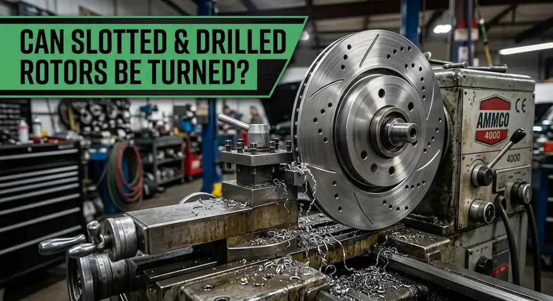 Can Slotted and Drilled Rotors Be Turned? (Professional Guide)