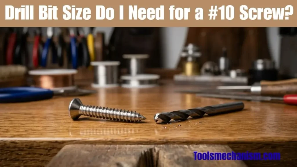 What Size Drill Bit Do I Need for a 10 Screw for softwood and hardwood.