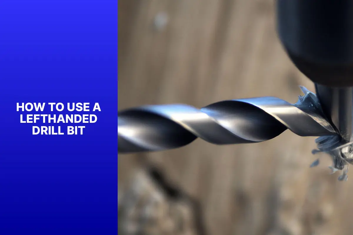 How to Use a Left-Handed Drill Bit properly use