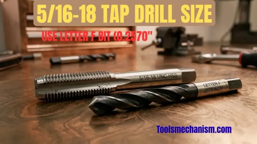 What Size Drill Bit Do I Need for a 5/16-18 Tap? (Letter F Guide)