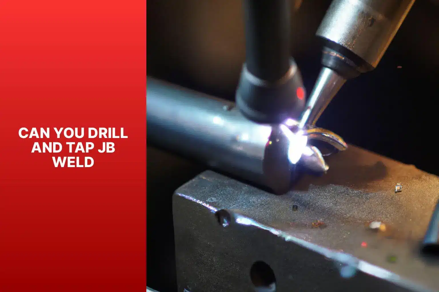 Can You Drill and Tap JB Weld