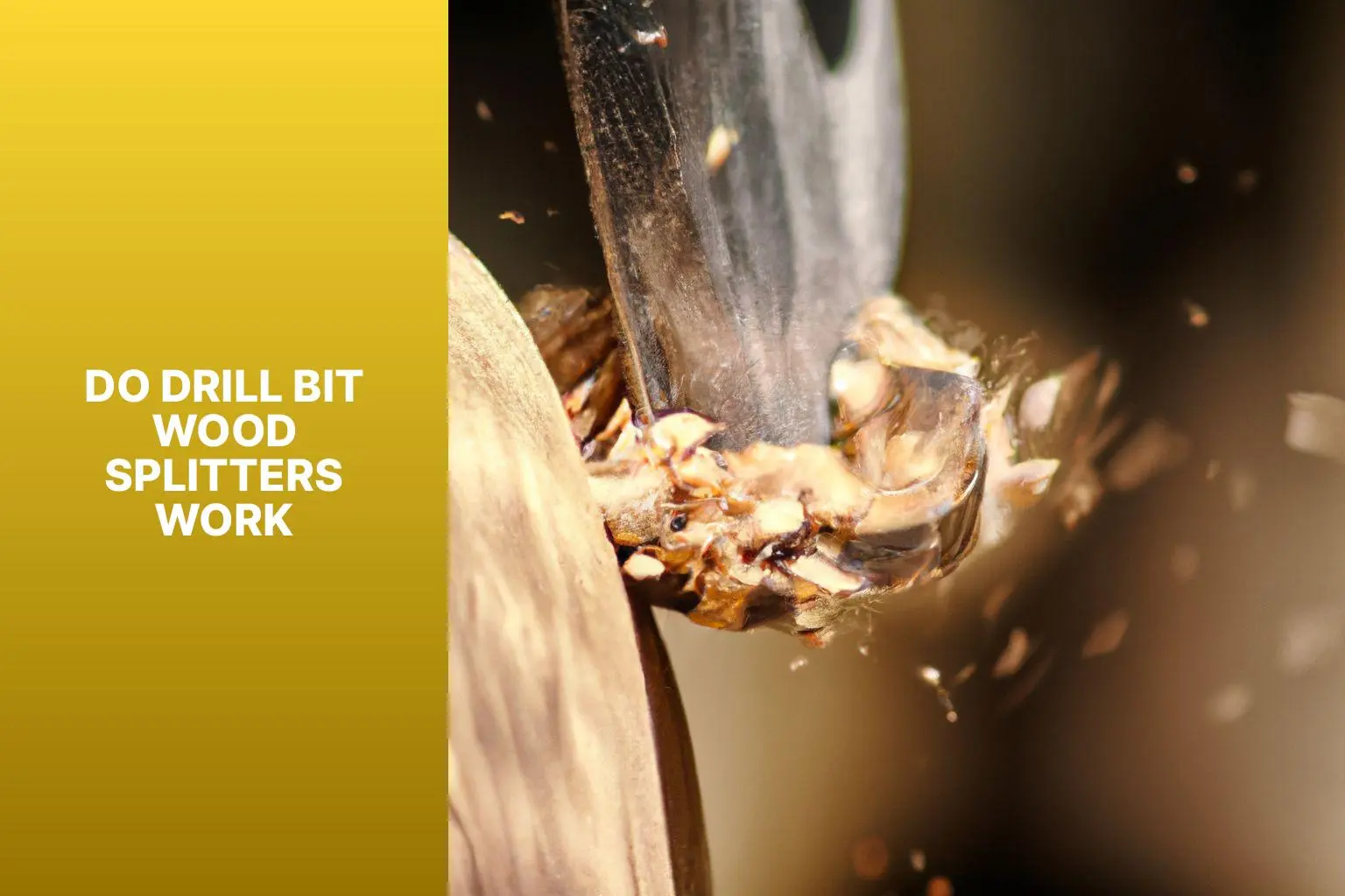 Do Drill Bit Wood Splitters Work Easy Guide