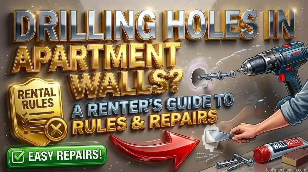 Drilling Holes in Apartment Walls? A Renter's Guide to Rules & Repairs
