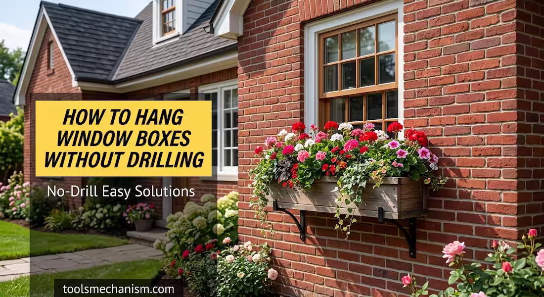 How to Hang a Window Box Without Drilling: The Ultimate Easy Guide