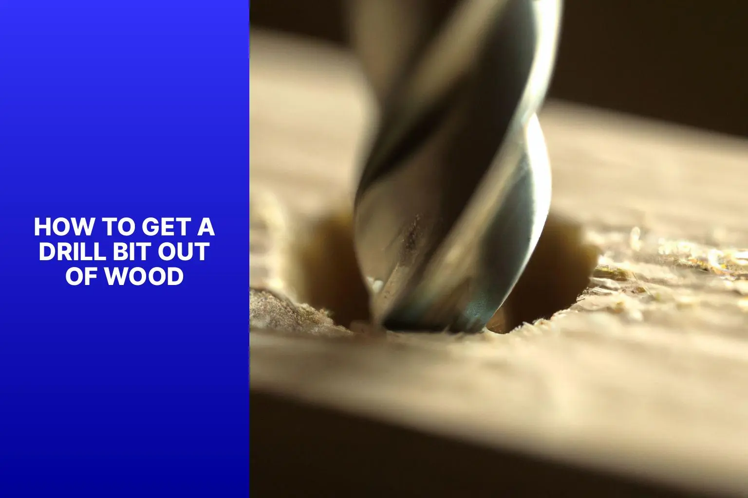 How to Get a Drill Bit Out of Wood Easy Guide