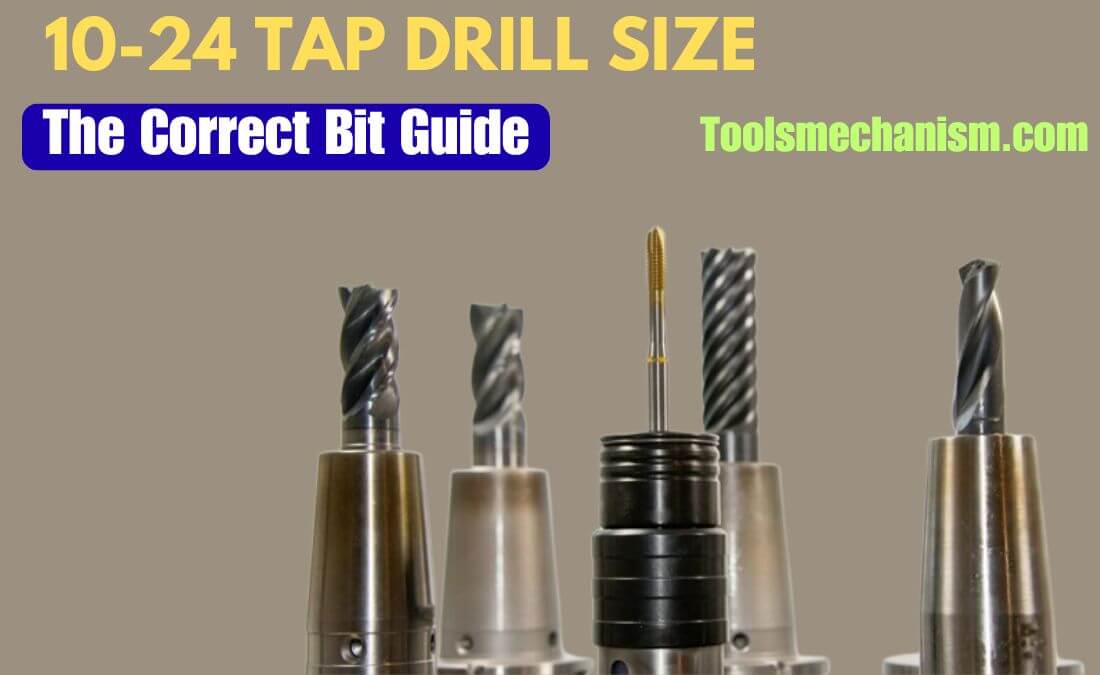 A professional collection of drill bits and tapping tools explaining what size drill bit do I need for a 10-24 tap.
