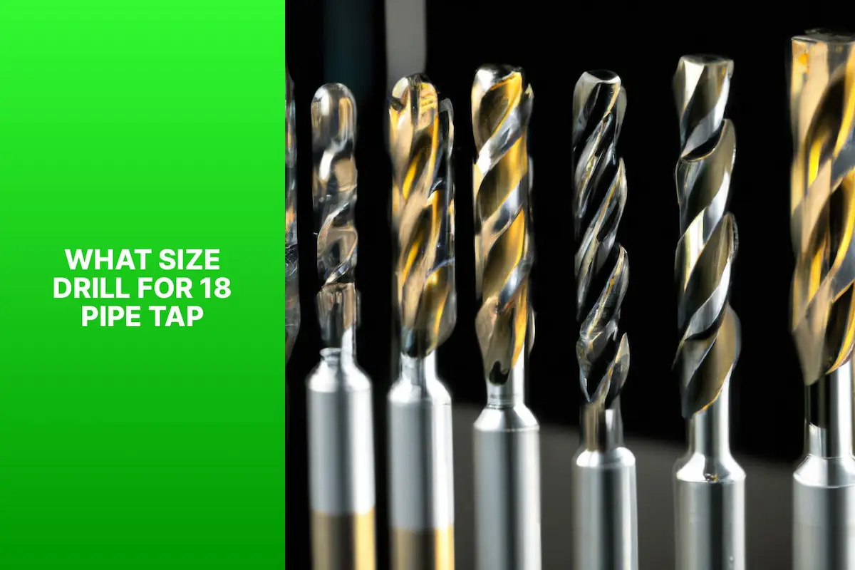 A photo showing what size drill for 1/8 pipe tap is required: a Letter 'R' drill bit.