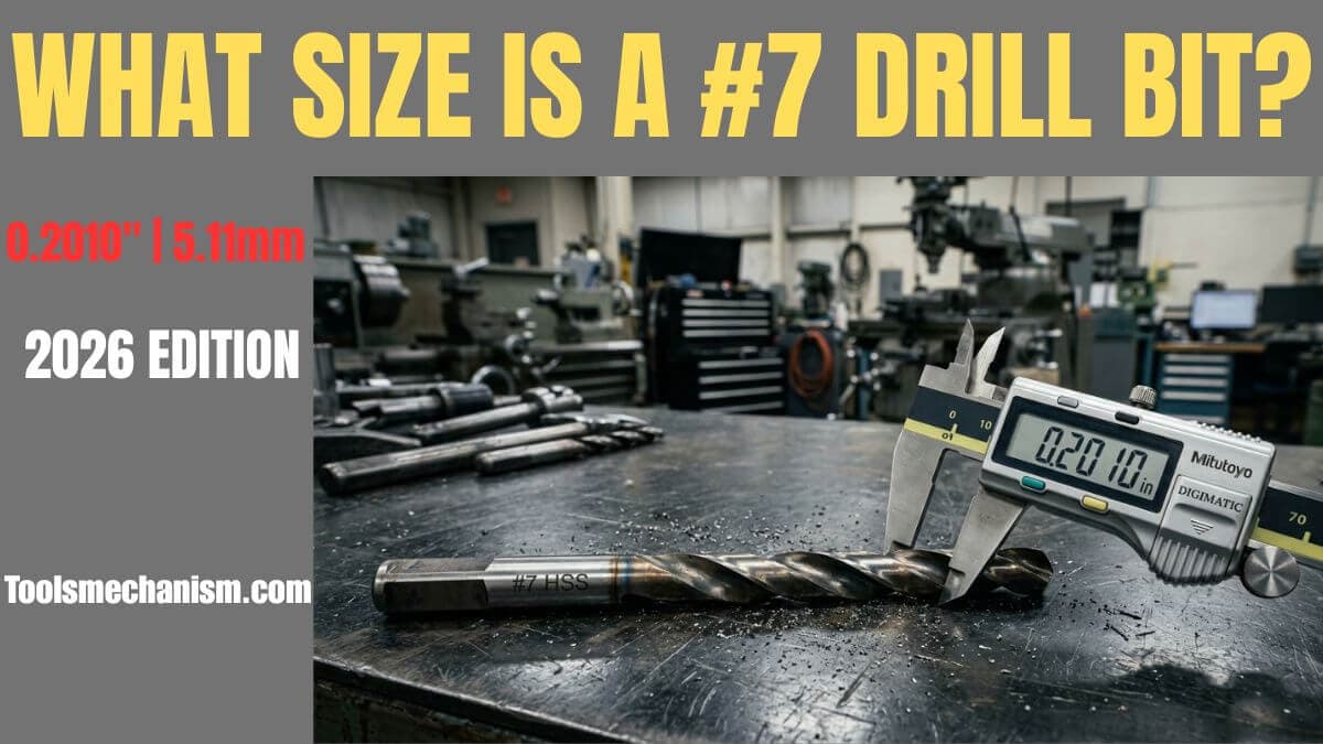 What Size Is a 7 Drill Bit? A Complete Measurement Guide 2026