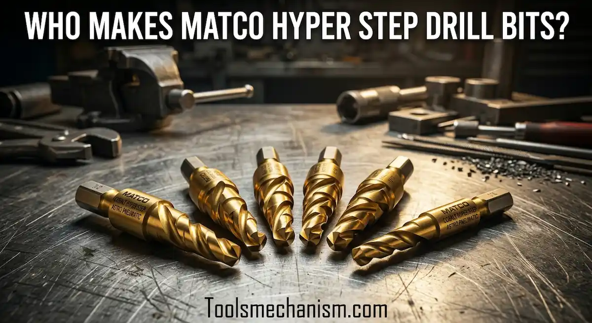 A professional guide on who makes Matco Hyper Step drill bits.